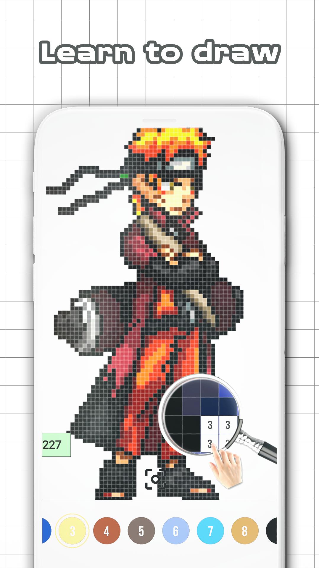 Pixel Art Color By Number Online Free Unblocked / This program will