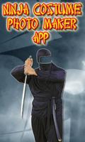 Ninja Costume Photo Maker App Affiche