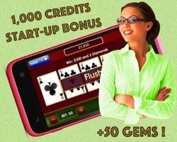 2 Schermata Hot Video Poker 69 - Las Vegas Poker Machine