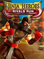 3D Ninja Heroes Combat Fun Run poster