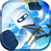 Galaxy Ninja White Shooter  icon