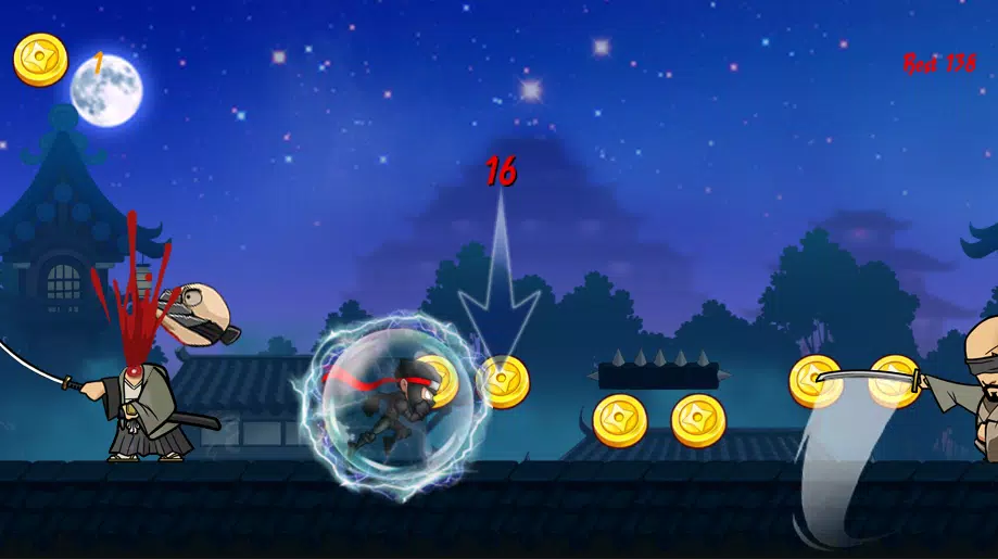 Ninja Relo: Run and Shuriken autofire android iOS apk download for