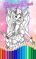 How to Color Winx Club - Colors Book تصوير الشاشة 1