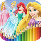 How To Color Disney Princess simgesi