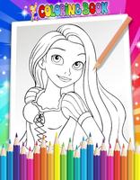 How To Color Disney Princess Affiche