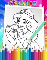 How To Color Disney Princess Ekran Görüntüsü 2