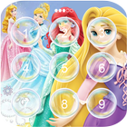 Disney Princess Lock Screen icône