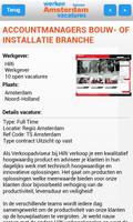 Amsterdam: Werken & Vacatures screenshot 2