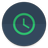 Flat Clock Widget APK