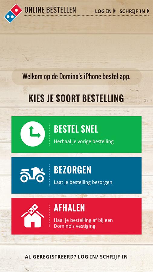 Verniel Middeleeuws tsunami Domino's Pizza Nederland for Android - APK Download