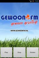 Poster GewoonFM.nl