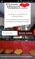 Pizza Heart Amsterdam Affiche