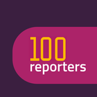 100 reporters أيقونة