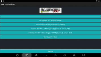 HardwareGuru Dashboard capture d'écran 1