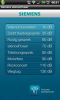 Siemens silencePower dB meter capture d'écran 1