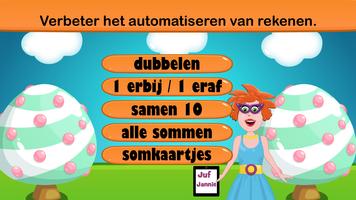 Leren rekenen automatiseren Affiche