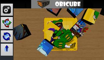 ObiCube Sint - 3D blokpuzzel Poster