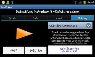 GoldDigger (Geocaching) تصوير الشاشة 2