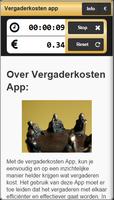 Vergaderkosten App 2.0 captura de pantalla 1