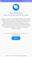 RandomChatr - Anonymous Random Chat With Strangers اسکرین شاٹ 1