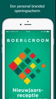 Boer & Croon event App-poster