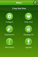 3 Day Easy Diet app تصوير الشاشة 1