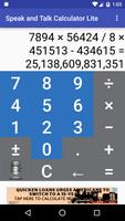 Speak n Talk Calculator Lite الملصق