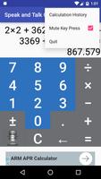 Speak n Talk Calculator Lite تصوير الشاشة 1
