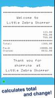 Little Zebra Shopper XS Free capture d'écran 2