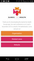 Games for Health 海報