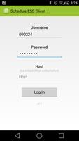 Schedule ESS Client poster