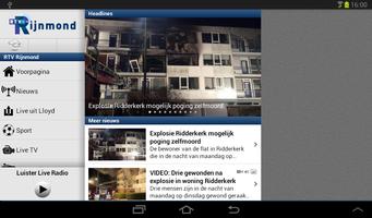 RTV Rijnmond - Tablet Affiche