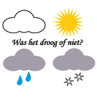 Was het droog of niet? 图标