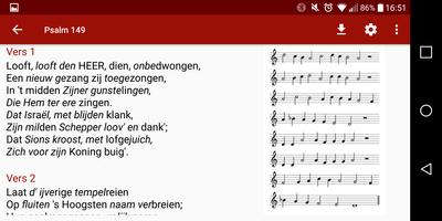 Psalmboek screenshot 3