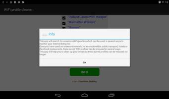 WiFi profile cleaner captura de pantalla 3