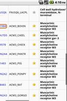 UniProt Search capture d'écran 1