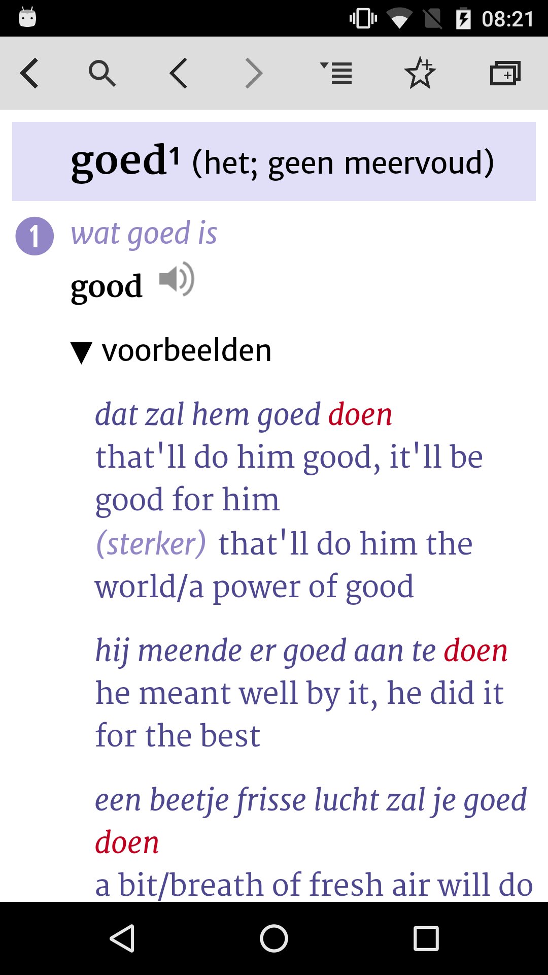 Van Dale English Dutch Dictionary Pro APK for Android Download