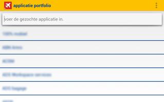 Schiphol Applicatie Portfolio syot layar 2