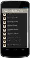 NLT Audio Bible Free App screenshot 1