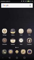 N Theme - Gold Icon Pack ポスター
