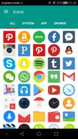N Theme - Fly Icon Pack 截图 1