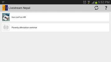Livestream Nepal captura de pantalla 2