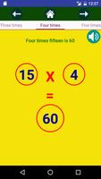 Multiplication Table تصوير الشاشة 3