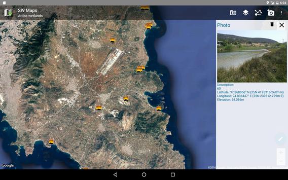 sw maps gis data collector apk screenshot