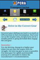 PCRA - Fuel Saving Tips capture d'écran 2