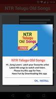 NTR Telugu Old Super Hit Songs Poster