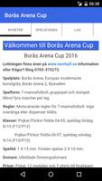 Borås Arena Cup Poster