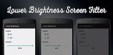 Lower Brightness Screen Filter