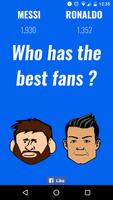Messi vs Ronaldo - Clicker Game تصوير الشاشة 1