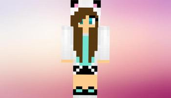 Mo Girl Skins for Minecraft پوسٹر